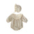 Spring Arrival Baby Girls Long Sleeves Vintage Floral Pattern Onesies Bodysuits