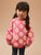 Arrival Spring And Autumn Girls Pretty Flowers Pattern Long Sleeves Top Pullover And Pants Clothing Set