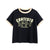 Kids’ Letters Pattern T-shirt in European and American Style