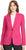 Lapel One Button Pink Blazer - Gloge Store