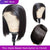 Short Bob Soft Hair Human Hair 13x4 Lace Wig 12 inches - Gloge Store