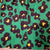 Flower Leopard Print Belted Dress